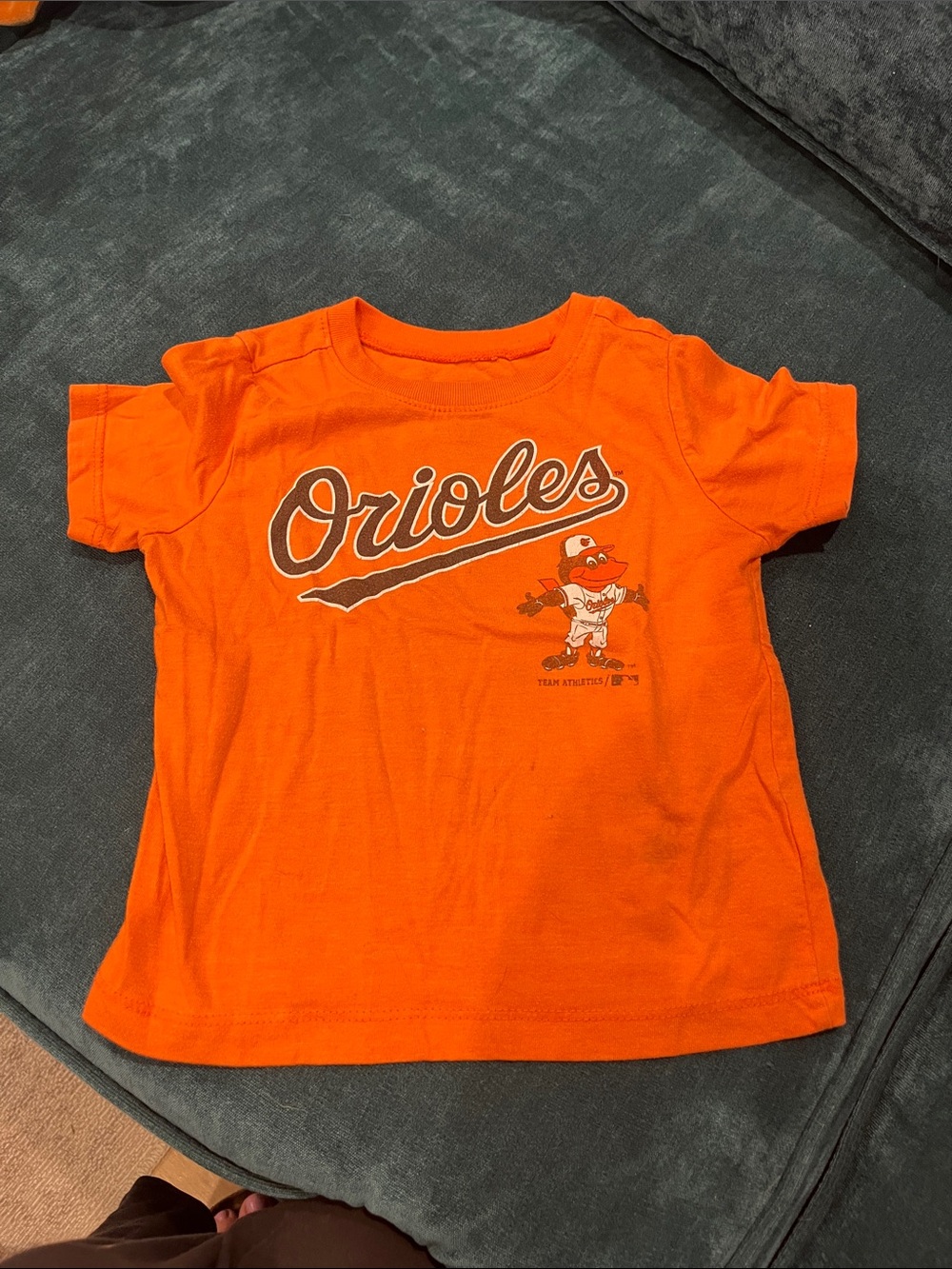 Orange Kids Tee - Team Logo Short Sleeve Shirt